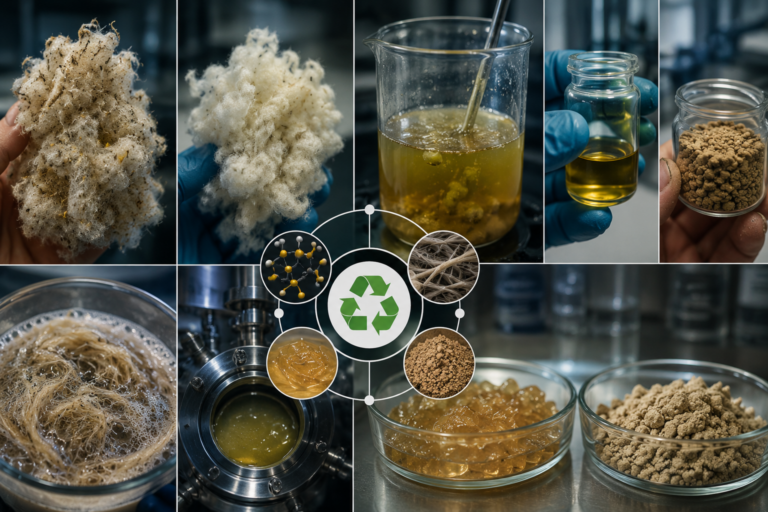 From Sheep Wool to Advanced Recycling: Unlocking the Value of Lanolin and Keratin Through Hydrothermal Processing